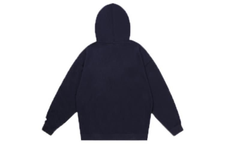 Lookbook New Era 男女寬鬆版連帽衣 深藍色 12544719