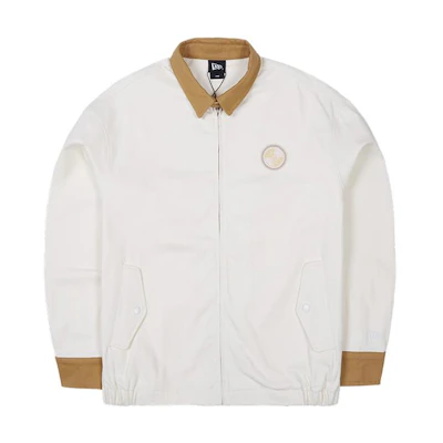 New Era Unisex Patch Long-Sleeve Zip-Up Polo Collar Jacket 13558607