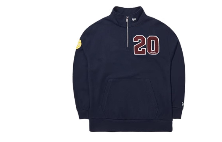 Order New Era Unisex Pullover Crewneck Loose Fit Long Sleeve Sweatshirt 13793819