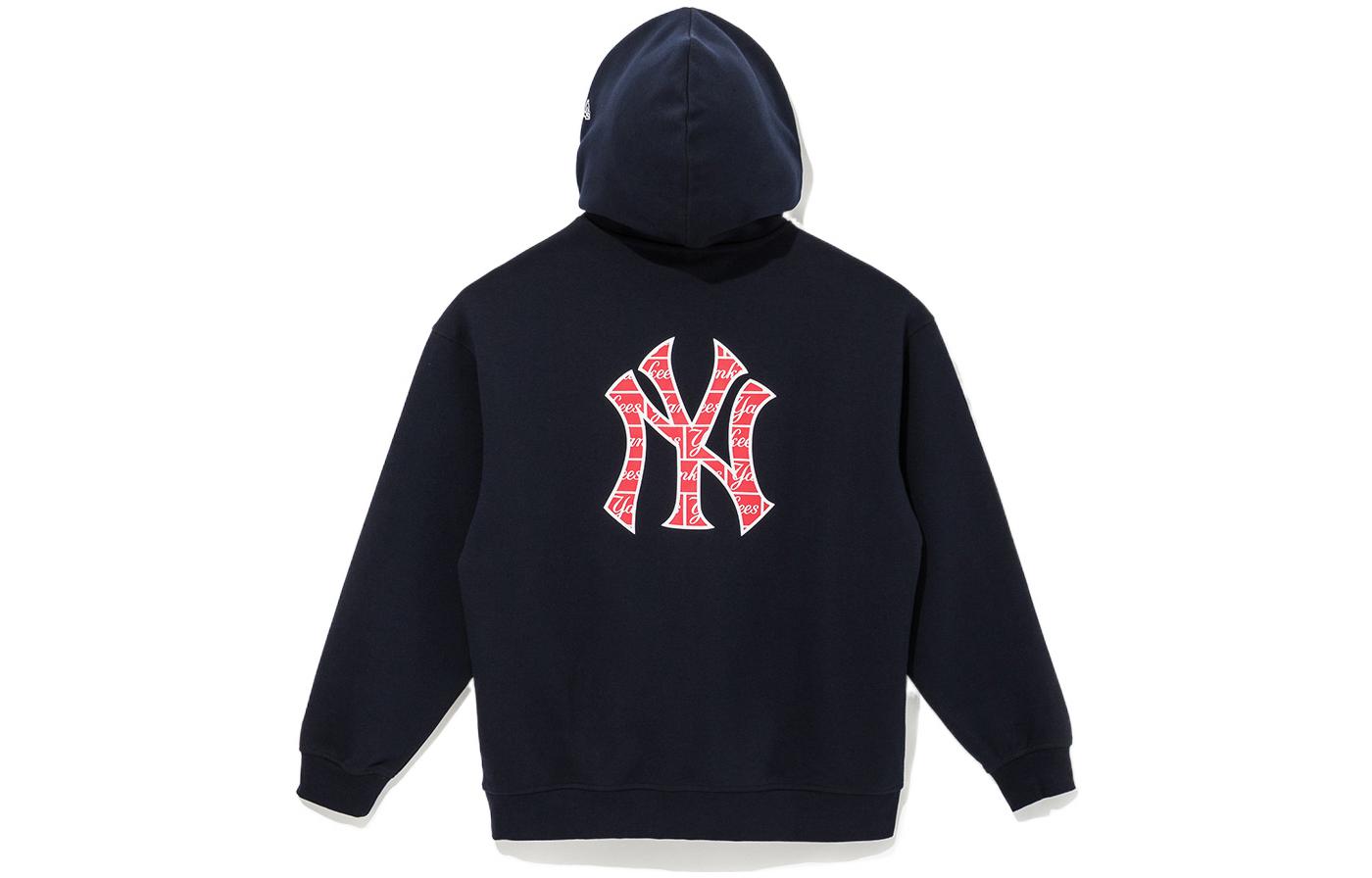 New Era Unisex Pullover Hoodie with Square Embroidered Logo 13338634