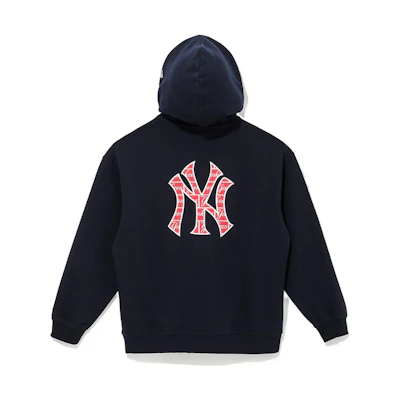 New Era Unisex Pullover Hoodie with Square Embroidered Logo 13338634