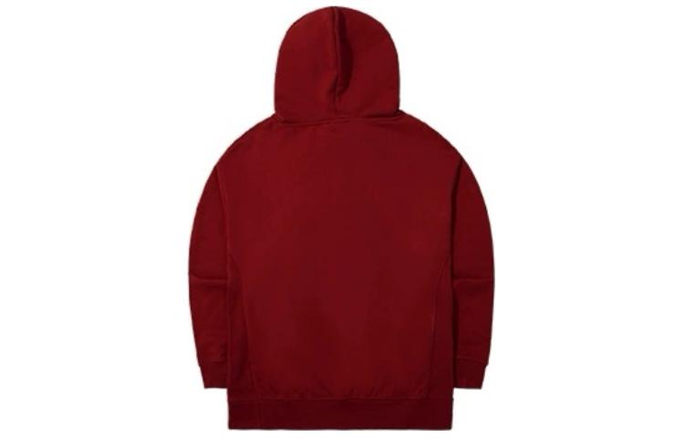 Lookbook New Era Unisex Red Sweatshirt with Logo Embroidery 14117435