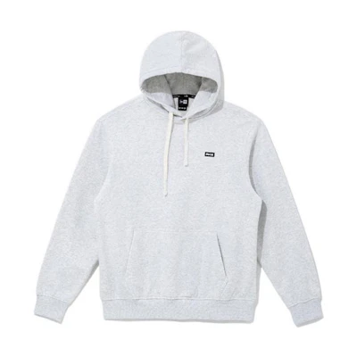 New Era Unisex Solid Color Knit Hoodie Light Grey 12715298