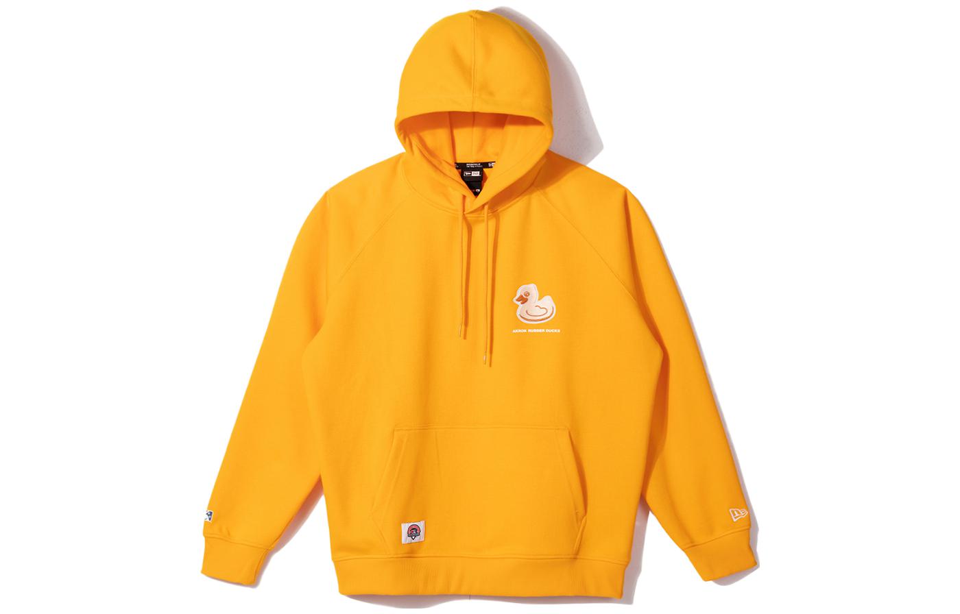 New Era Unisex Solid Color Pullover Sweatshirt Yellow 13546511