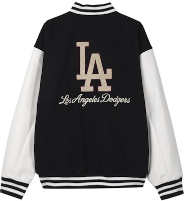 New Era 海軍藍拼色字母印花大學風外套 男女通用款 60416326 Lookbook New Era 海軍藍拼色字母印花大學風外套 男女通用款 60416326