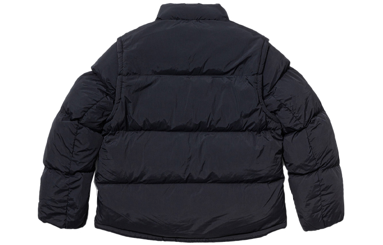 Lookbook New Era 冬季黑色可拆袖口袋羽絨外套 12866432