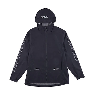 New Era Burton Outdoor Windbreaker Jacket Unisex Black 12369083