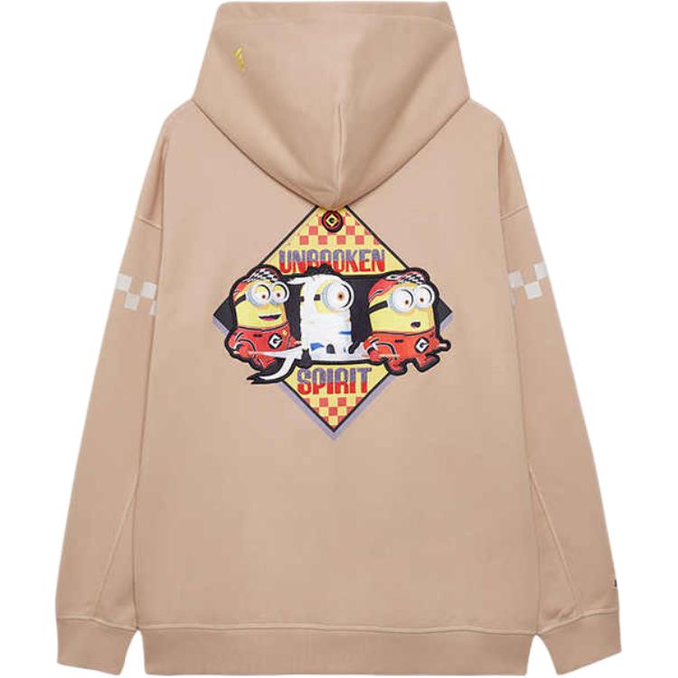 New Era Minions FW24 Oversized Hoodie Unisex Khaki Color 14385202