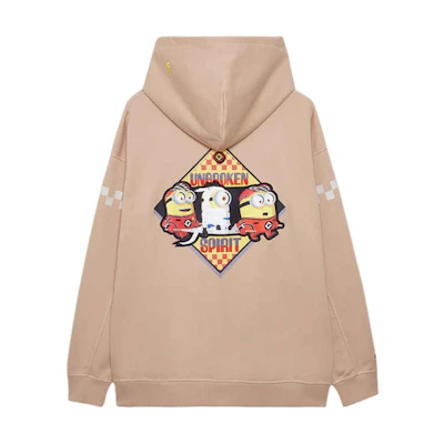 New Era Minions FW24 Oversized Hoodie Unisex Khaki Color 14385202