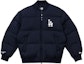 Order New Era x MLB道奇刺绣字母拉链羽绒夹克 海军蓝 男女同款 13781124