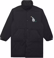 New Era x MLB FW23 Dodgers Retro Black Unisex Hooded Puffer Jacket 13789232 New Era x MLB FW23 Dodgers Retro Black Unisex Hooded Puffer Jacket 13789232