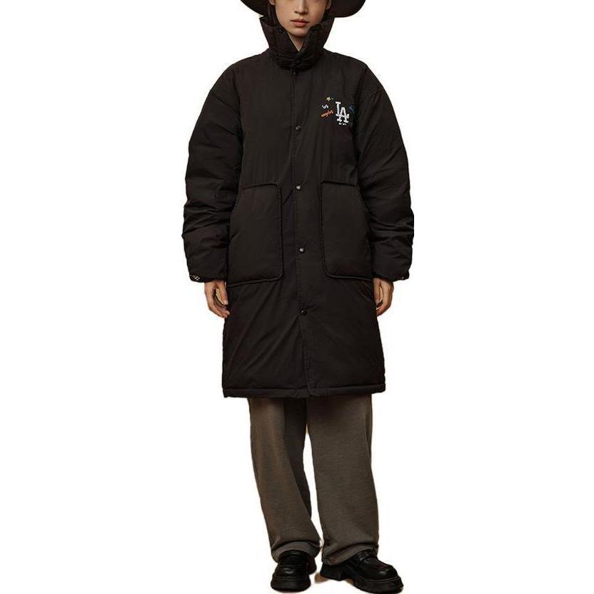 Lookbook New Era x MLB FW23 Dodgers Retro Black Unisex Hooded Puffer Jacket 13789232