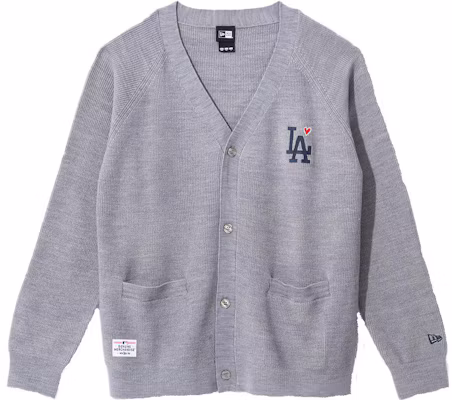 New Era x MLB FW23 LA Dodgers V-neck Cardigan Raglan Knit Sweater Unisex Grey 13781113 Buy New Era x MLB FW23 LA Dodgers V-neck Cardigan Raglan Knit Sweater Unisex Grey 13781113