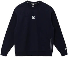 New Era x MLB New York Yankees Letter Print Navy Blue Crewneck Sweatshirt Unisex 12866527 New Era x MLB New York Yankees Letter Print Navy Blue Crewneck Sweatshirt Unisex 12866527