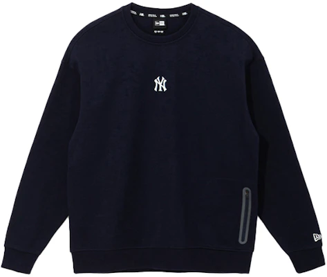뉴에라 x MLB 뉴욕 양키스 레터 프린트 네이비 블루 크루넥 스웻셔츠 유니섹스 12866527 Buy 뉴에라 x MLB 뉴욕 양키스 레터 프린트 네이비 블루 크루넥 스웻셔츠 유니섹스 12866527