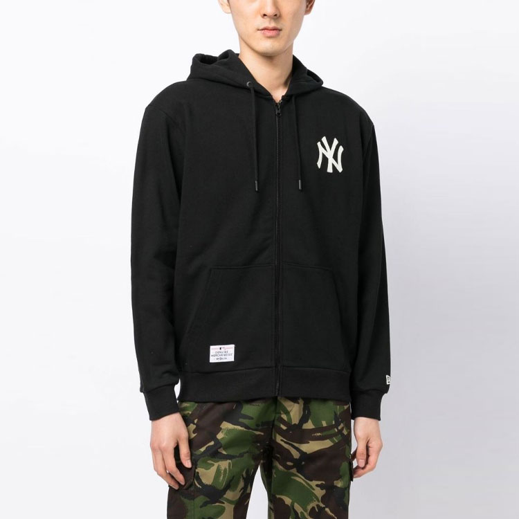 Purchase New Era x MLB 紐約洋基男士刺繡連帽拉鍊外套 13334684