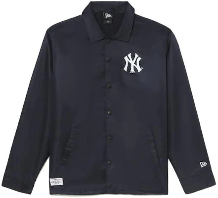 New Era x MLB SS23 Navy Logo Print Collared Long Sleeve Jacket 13471013 Buy New Era x MLB SS23 Navy Logo Print Collared Long Sleeve Jacket 13471013