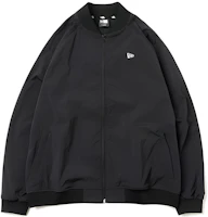 New Era x MTXIX SS22 Black Logo Print Loose Fit Bomber Jacket Unisex 13100292 New Era x MTXIX SS22 Black Logo Print Loose Fit Bomber Jacket Unisex 13100292