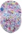 New Era x Takashi Murakami 59Fifty Fitted Hat Multi "Flower Allover Print"