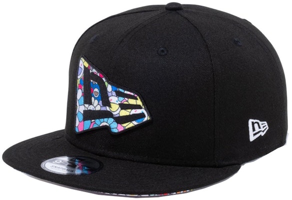 New Era x Takashi Murakami 9Fifty Hat Black Rainbow "Flag" Buy New Era x Takashi Murakami 9Fifty Hat Black Rainbow "Flag"