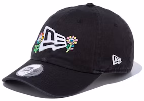 New Era x Takashi Murakami Casual Classic Hat Black "Flower Flag" New Era x Takashi Murakami Casual Classic Hat Black "Flower Flag"