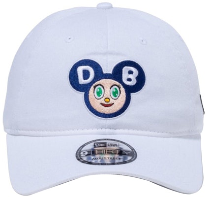 New Era x Takashi Murakami Cloth Strap 9Thirty Hat White "DOB" Order New Era x Takashi Murakami Cloth Strap 9Thirty Hat White "DOB"