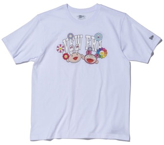 New Era x 村上隆 寬鬆版 短袖T恤 白色 "Kaikai Kiki" Buy New Era x 村上隆 寬鬆版 短袖T恤 白色 "Kaikai Kiki"