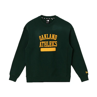 New Era Wilson FW21 Embroidered Logo Pullover Sweatshirt Unisex Deep Green 12866521