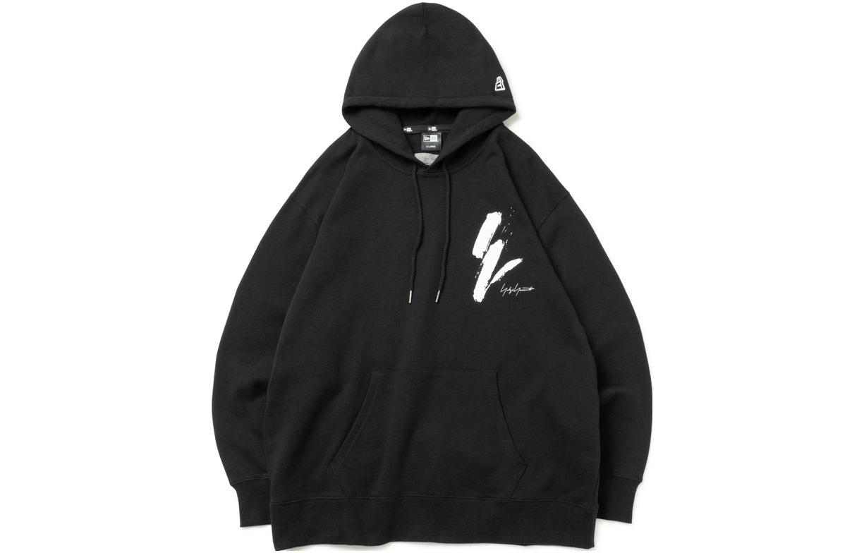 New Era x Yohji Yamamoto FW23 Black Fleece Oversized Hoodie Unisex 13747699