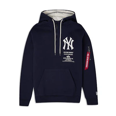 New Era Zip Hoodie Team Logo Navy Blue 60333961
