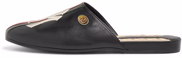 New York Yankees x Gucci Princetown Slipper 'Black' 535585-0G0L0-6464 New York Yankees x Gucci Princetown Slipper 'Black' 535585-0G0L0-6464