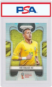 Neymar Jr. 2018 Panini Prizm Piala Dunia Perak #25 Buy Neymar Jr. 2018 Panini Prizm Piala Dunia Perak #25
