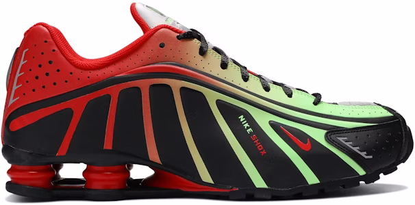 Nike Shox R4系列 Neymar 內馬爾特別款 氣柱復古 跑步鞋 男女款 紅綠 Buy Nike Shox R4系列 Neymar 內馬爾特別款 氣柱復古 跑步鞋 男女款 紅綠