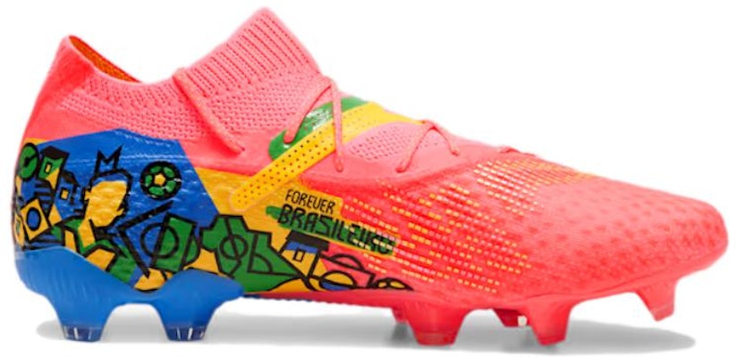 PUMA x NEYMAR JR x COPA AMÉRICA FUTURE 7 ULTIMATE AG(塑膠短釘)FG(塑膠長釘) 人工草地 防滑耐磨 足球鞋 男款 粉藍黑 Shop PUMA x NEYMAR JR x COPA AMÉRICA FUTURE 7 ULTIMATE AG(塑膠短釘)FG(塑膠長釘) 人工草地 防滑耐磨 足球鞋 男款 粉藍黑