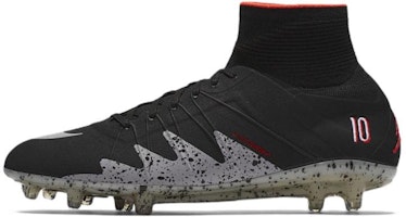 Neymar x Nike Hypervenom Phantom 2 FG 'Black Silver Crimson' 820117-006 Neymar x Nike Hypervenom Phantom 2 FG 'Black Silver Crimson' 820117-006