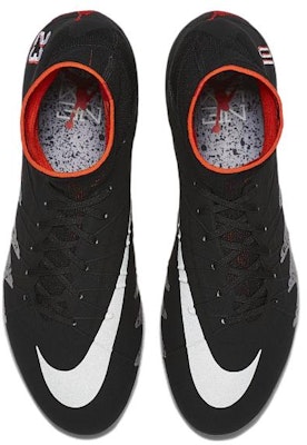 Neymar x Nike Hypervenom Phantom 2 FG 'Black Silver Crimson' 820117-006 Shop Neymar x Nike Hypervenom Phantom 2 FG 'Black Silver Crimson' 820117-006