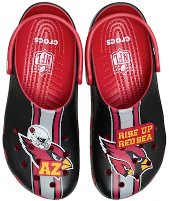 NFL x Crocs 26 Classic Clog Arizona Cardinals 'Black Red' 213164-90H Order NFL x Crocs 26 Classic Clog Arizona Cardinals 'Black Red' 213164-90H