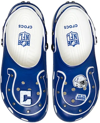 NFL x Crocs 26 Classic Clog Indianapolis Colts 'Blue' 213168-90H Order NFL x Crocs 26 Classic Clog Indianapolis Colts 'Blue' 213168-90H