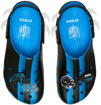 NFL x Crocs Classic Clog 'Carolina Panthers' 213167-90H Order NFL x Crocs Classic Clog 'Carolina Panthers' 213167-90H