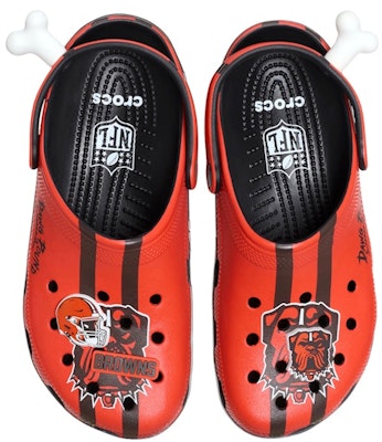 NFL x Crocs Classic Clog 'Cleveland Browns' 212741-90H Order NFL x Crocs Classic Clog 'Cleveland Browns' 212741-90H