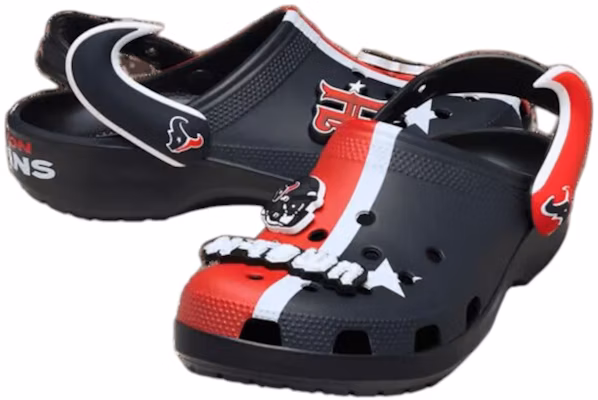 NFL x Crocs Classic Clog 'Houston Texans' Sepatu Sandal. 212736-90H Order NFL x Crocs Classic Clog 'Houston Texans' Sepatu Sandal. 212736-90H