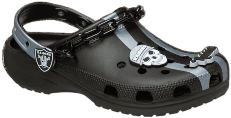 NFL x Crocs Classic Clog 'Las Vegas Raiders' 212450-90H Shop NFL x Crocs Classic Clog 'Las Vegas Raiders' 212450-90H