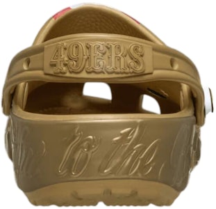NFL x Crocs Classic Clog 'San Francisco 49ers' Sepatu Sandal. 212445-90H Lookbook NFL x Crocs Classic Clog 'San Francisco 49ers' Sepatu Sandal. 212445-90H