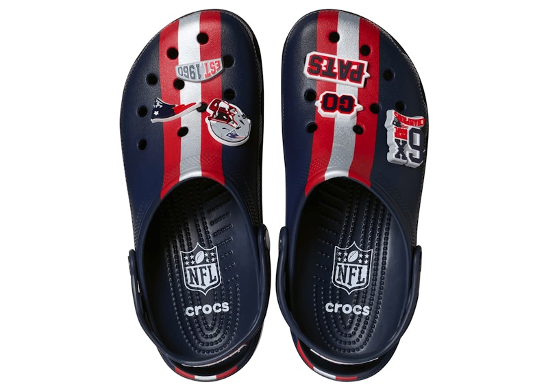Order NFL x Crocs 經典洞洞鞋 新英格蘭愛國者隊限定款 212993-90H