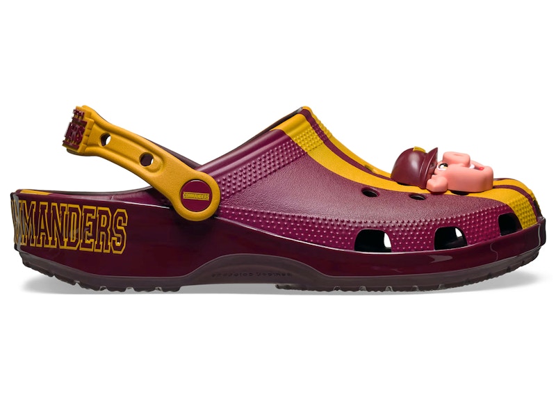 NFL x Crocs Classic Clog Washington Commanders 'Burgundy Gold' 213175-90H