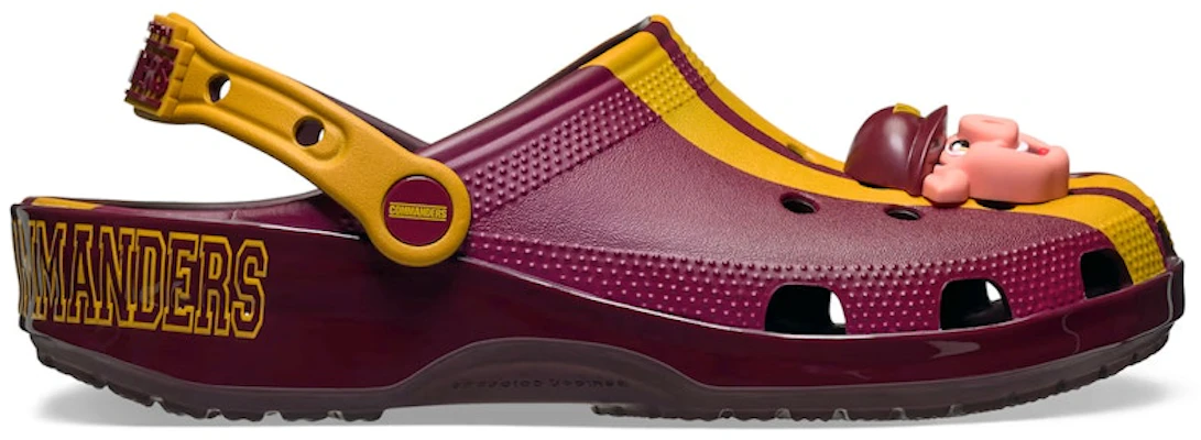 NFL x Crocs Classic Clog Washington Commanders 'Burgundy Gold' 213175-90H Buy NFL x Crocs Classic Clog Washington Commanders 'Burgundy Gold' 213175-90H