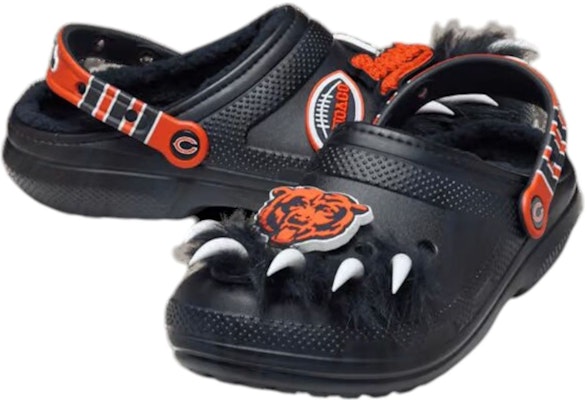 NFL x Crocs Classic Lined Clog 'Chicago Bears' 212447-90H Order NFL x Crocs Classic Lined Clog 'Chicago Bears' 212447-90H