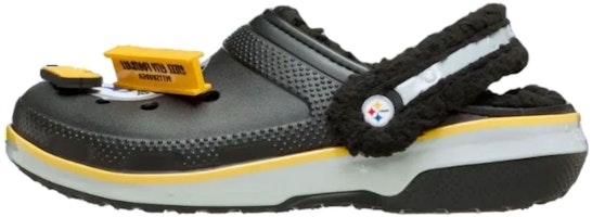 NFL x Crocs Classic Lined Clog 'Pittsburgh Steelers' 212446-90H NFL x Crocs Classic Lined Clog 'Pittsburgh Steelers' 212446-90H