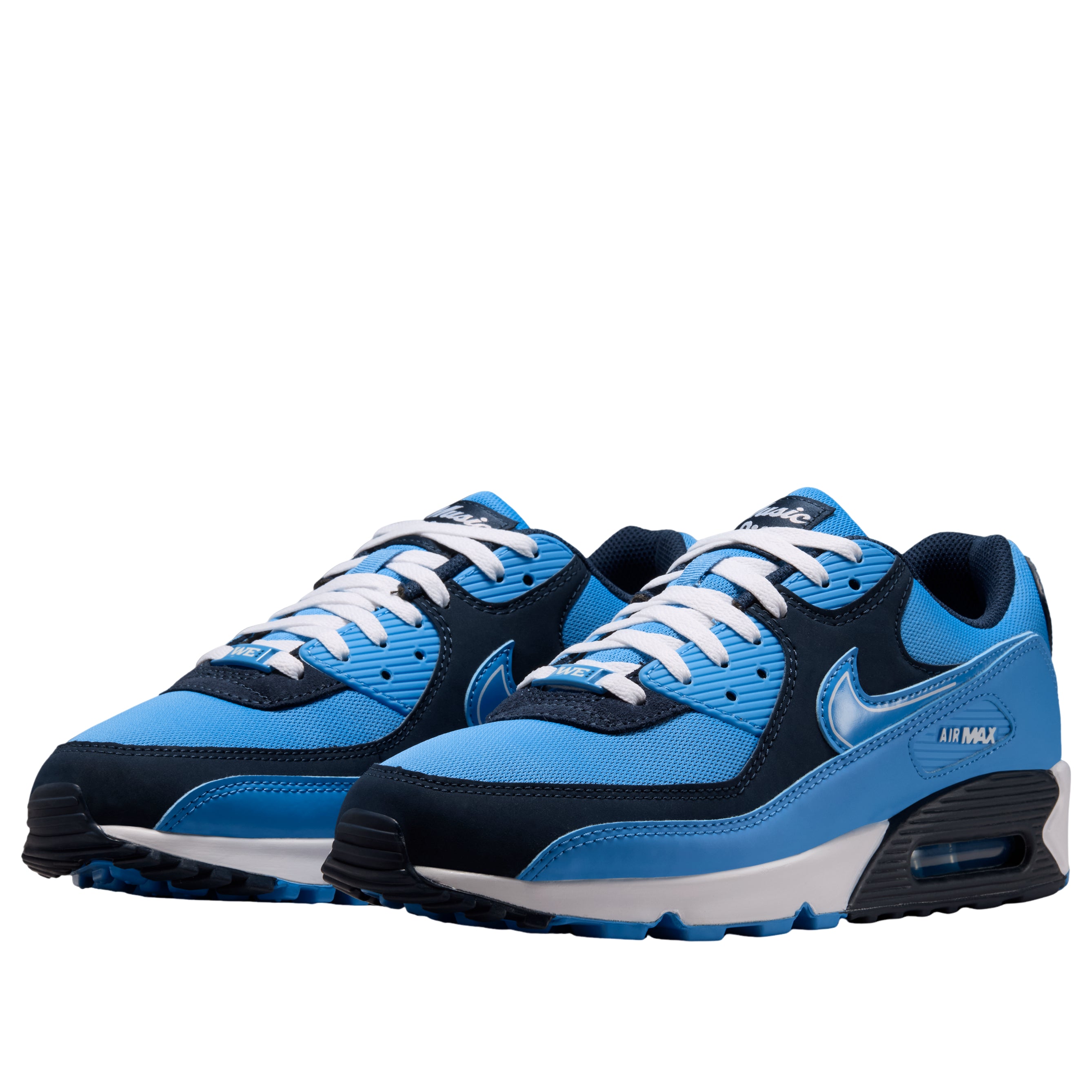 Shop NFL x Nike Air Max 90 ''Tennessee Titans'' Sepatu Original IW1141-400