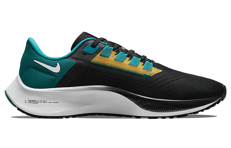 Order Nike Pegasus 38 Air Zoom NFL “Jacksonville Jaguars“ 傑克遜維爾美洲豹 運動 低筒 跑步鞋 男款 黑綠色